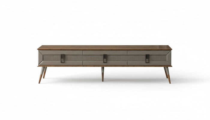 Mobile moderno Lussuosi mobili da soggiorno Design in legno Supporto TV