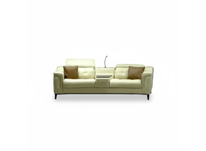 Divano beige a due posti da designer 2 posti Soggiorno Arredamento di lusso