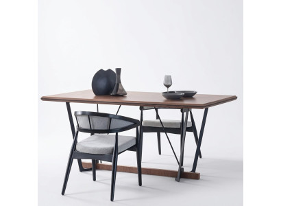 Tavolo da pranzo in legno Tavolo da sala da pranzo Marrone Legno 180 cm  Tavolo da pranzo in legno Tavolo da sala da pranzo Marrone Legno 180 cm