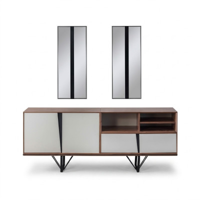 Armadio credenza cassettiera armadio credenza in legno Beige legno sala da pranzo