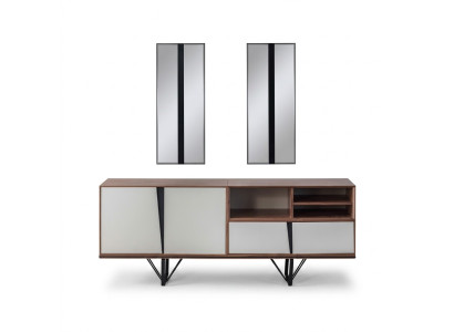 Armadio credenza cassettiera armadio credenza in legno Beige legno sala da pranzo