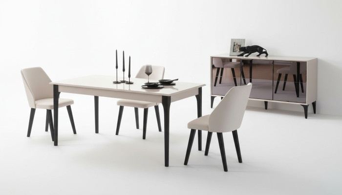 Tavolo da pranzo tavolo da pranzo tavolo da pranzo mobile da soggiorno angolo pranzo legno bianco  Tavolo da pranzo, tavolo da pranzo, tavolo da pranzo, mobile da soggiorno, angolo pranzo, legno bianco