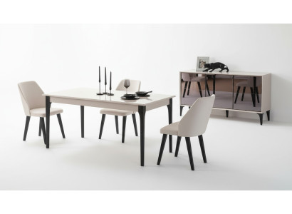 Tavolo da pranzo tavolo da pranzo tavolo da pranzo mobile da soggiorno angolo pranzo legno bianco  Tavolo da pranzo, tavolo da pranzo, tavolo da pranzo, mobile da soggiorno, angolo pranzo, legno bianco