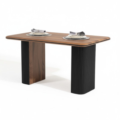 Tavolo da pranzo in legno tavolo da pranzo tavolo da pranzo 140 cm tavolo in legno marrone sala da pranzo
