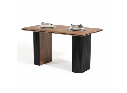 Tavolo da pranzo in legno tavolo da pranzo tavolo da pranzo 140 cm tavolo in legno marrone sala da pranzo