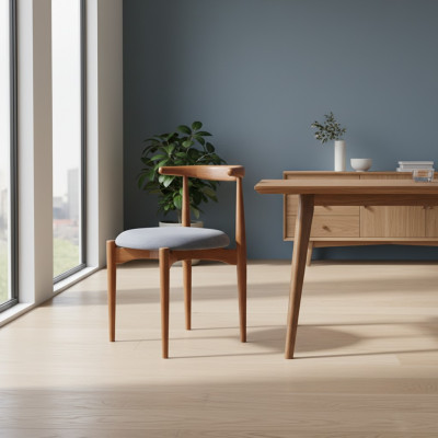Sedia in legno sedia da cucina sedia da pranzo marrone Legno Mobile Sedia Classica.