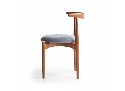 Braun Gruppe Sedie da cucina Sgabelli Sgabelli da pranzo Sedie in legno Set 4 pezzi.