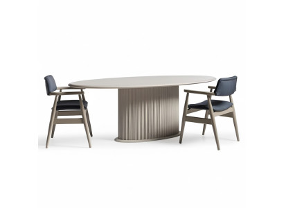 Area pranzo, set da pranzo, sala da pranzo, tavolo da pranzo, sedie 5 pezzi beige moderno in legno.