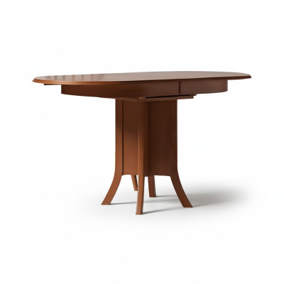 Tavolo da pranzo classico in legno marrone piccolo