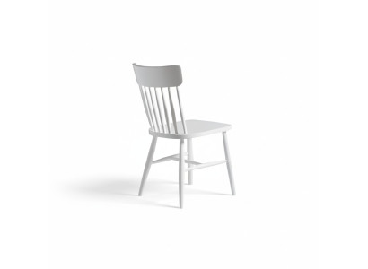 Sedie da pranzo Gruppo di sedie in legno Set di sedie da cucina 4 pezzi Bianco Legno  Sedie da pranzo Gruppo di sedie in legno Set di sedie da cucina 4 pezzi Bianco Legno