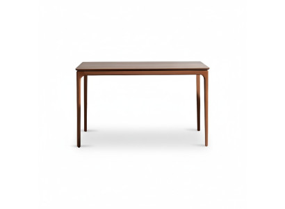 Tavolo da pranzo classico in legno marrone, tavolo da pranzo in legno, tavolo 130 cm.