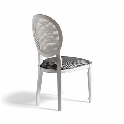 Sedie da pranzo Gruppo di sedie imbottite Set di sedie da cucina 2pz Bianco Legno sedie da pranzo - Gruppo di sedie imbottite - Set di sedie da cucina 2pz - Bianco Legno