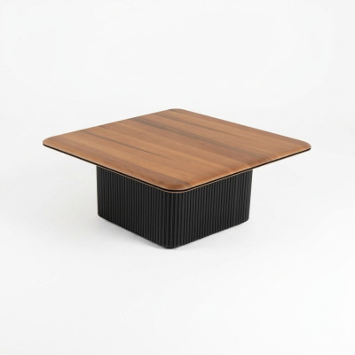 Tavolino da caffè in legno Marrone Tavolo Design