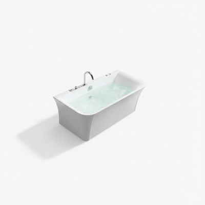 Vasca da bagno Vasca idromassaggio Idromassaggio interno Spa per casa Vasca bianca