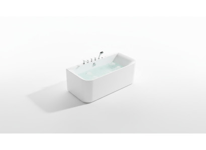 Vasca da bagno Vasca da bagno Spa Vasche da bagno Bagno 170x80 Vasche da bagno Bianco Acrilico Rubinetteria