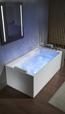 Vasca da bagno design Idromassaggio Vasca idromassaggio Vasca di lusso Benessere
