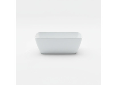 Vasca da bagno Bagno Vasca in acrilico Bianco Vasca da bagno indipendente Contemporanea