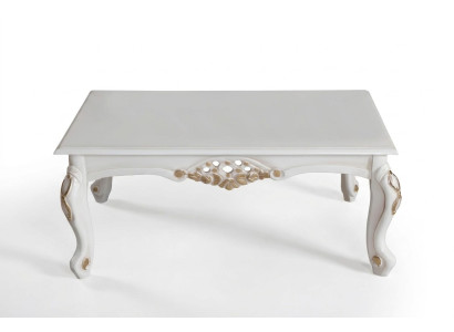 Tavolino di lusso Tavolini classici Tavolo Tavolino in legno 130x80