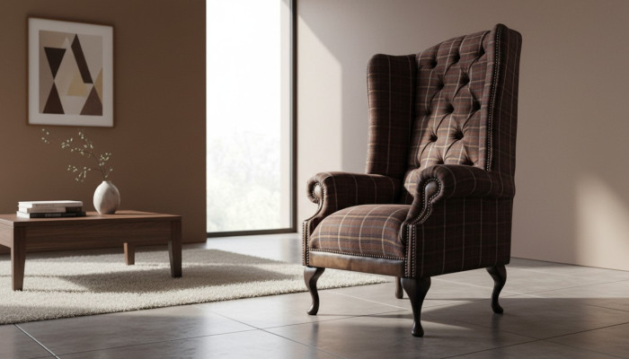 Divano Chesterfield design Poltrona Divano Imbottito Poltrona 1 posto a sedere Nuovo