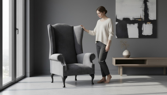 Poltrona poltrone design poltrona divano divano tessile Chesterfield mobili