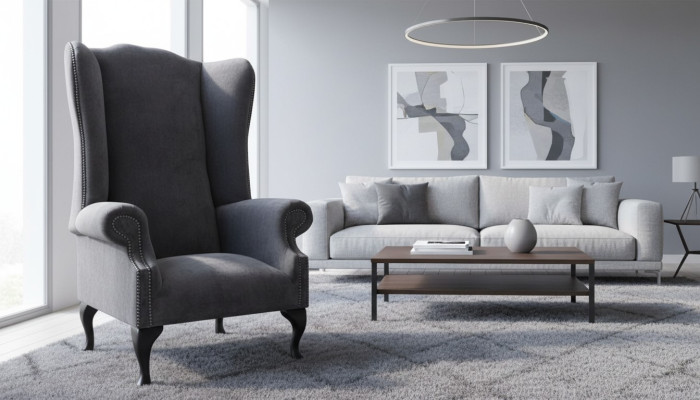 Poltrona poltrone design poltrona divano divano tessile Chesterfield mobili