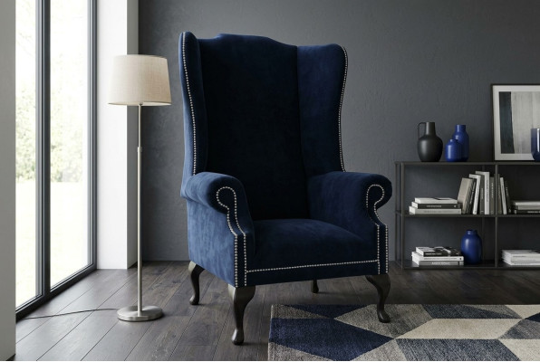 Chesterfield poltrona con poggiatesta design lusso, divani in tessuto tessile monoposto imbottiti