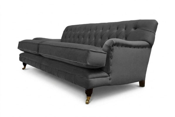Divano designer 3 posti, moderno, grigio, imbottito, divani design.