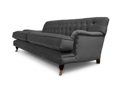 Divano designer 3 posti, moderno, grigio, imbottito, divani design.