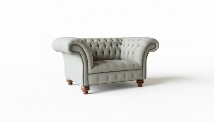 Chesterfield poltrona monoposto divano poltrona divano imbottito tessuto stoffa