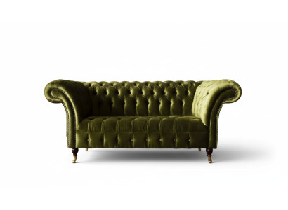 Divano Chesterfield 2 posti Divani di lusso Divani imbottiti di design di lusso.