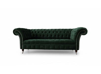 Divano di lusso a tre posti verde 3 posti divani design divani