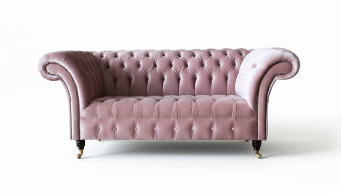 Chesterfield divano a due posti 2 posti, divano imbottito, divano letto design.