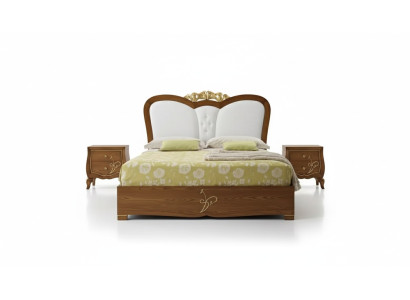 Set camera da letto Letto + 2 comodini Letti Mobili italiani 3 pezzi.