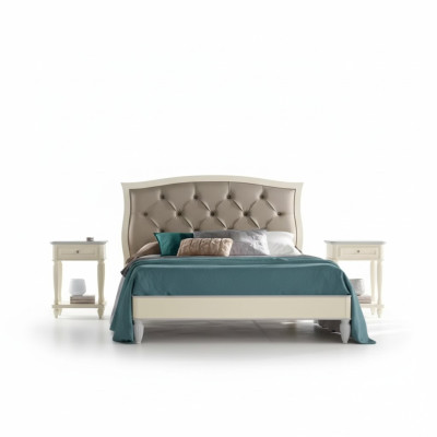 Letto 2x comodini 3 pezzi. Camera da letto set Design Moderno di lusso Gruppo