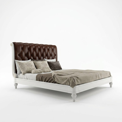 Letto di design Letti di lusso Mobili da camera da letto Arredamento Letto matrimoniale Nuovo