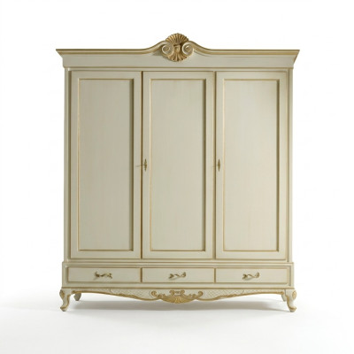 Stile classico Armadio in legno Armadio Appendiabiti Camera da letto Nuovo