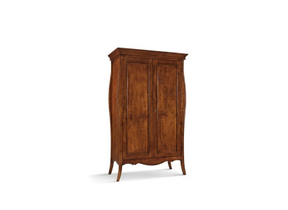Armadio in legno massiccio Armadio a due ante Mobili da camera da letto massicci italiani nuovi