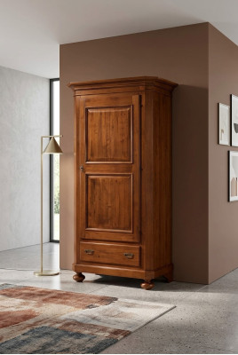 Camera da letto Armadio in legno Guardaroba Mobili Design Armadio marrone