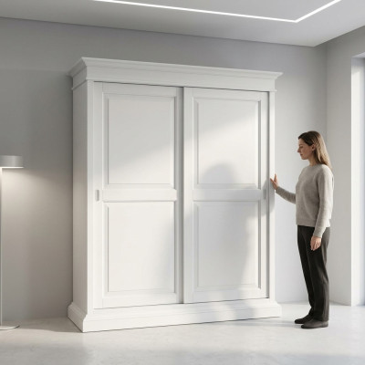 Armadio Armadi in legno italiano Camera da letto di lusso