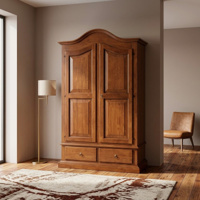 Camera da letto Armadio di lusso Moderno Design mobili italiani Marrone Nuovo