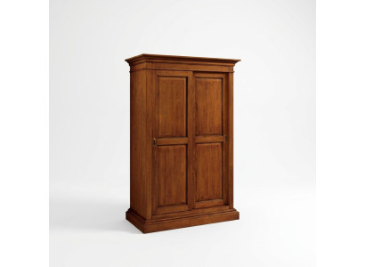 Armadio in legno massello Mobili da camera da letto Armadio marrone Armadi