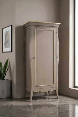 Armadio camera da letto in legno, armadio stile classico lussuoso
