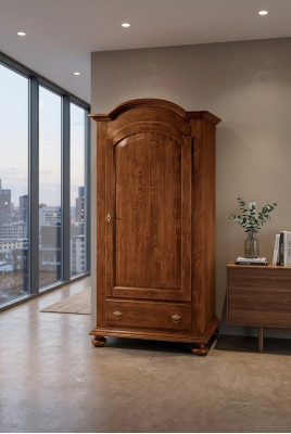 Camera da letto Armadio armadio di lusso in legno Marrone Nuovo