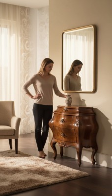 Comodino Tavolino Mobili Arredamento Italiano Classico Legno