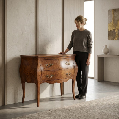 Mobili italiani Marrone Comò Mobili di design in legno Nuova camera da letto