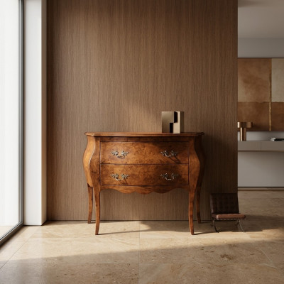 Mobili italiani Marrone Comò Mobili di design in legno Nuova camera da letto