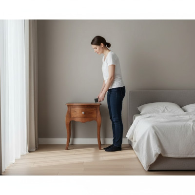 Comodini design Mobili comodino in legno Tavolino da notte Camera da letto Nuovo