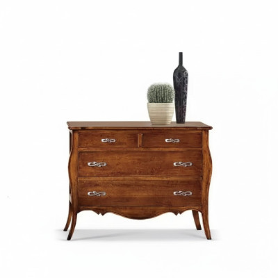 Mobili di design italiani, cassettiera, armadio marrone, mobili di lusso in legno nuovi.