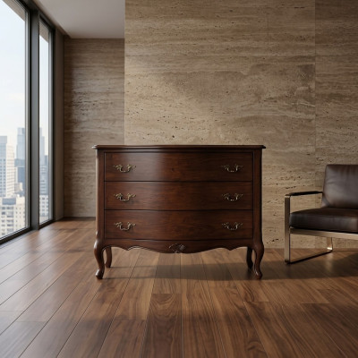 Comò di lusso in legno stile italiano - Mobili comò stile classico nuovo.