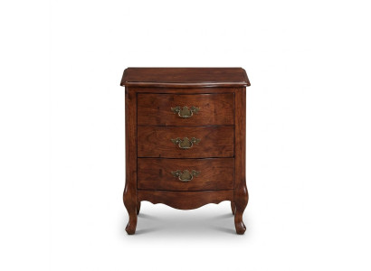 Comodino di lusso in legno comodini tavolo consolle stile classico marrone